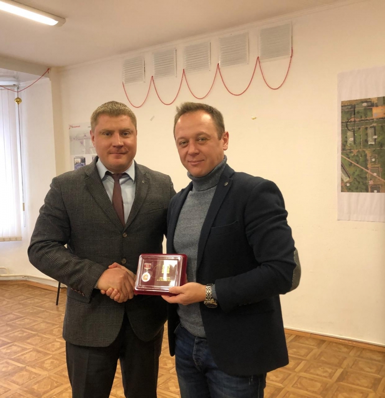 Константину Охрименко вручена медаль 