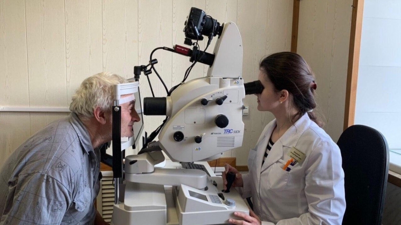 Новое оборудование для диагностики зрения поступило в медорганизации Подмосковья