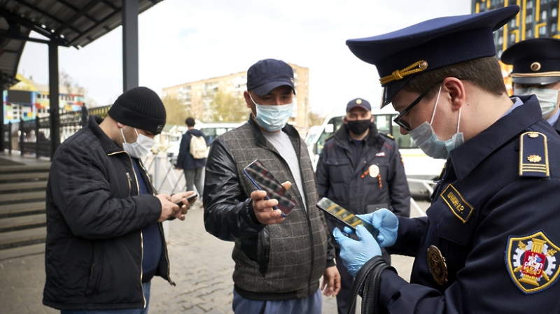 В ходе рейда инспекторы проверили соблюдение режима самоизоляции у 996 жителей Подмосковья