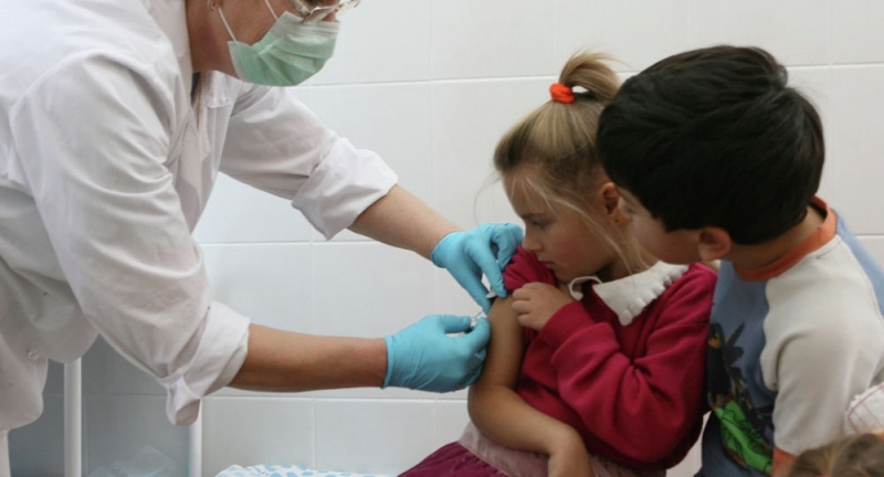 Вакцинация от гриппа завершена в детском саду Молодёжного