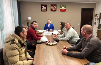 Глава Виктор Юткин провел рабочее совещание по строительству Дома культуры «Молодёжный».   