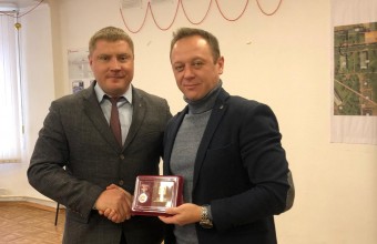 Константину Охрименко вручена медаль 