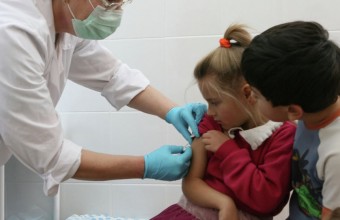 Вакцинация от гриппа завершена в детском саду Молодёжного